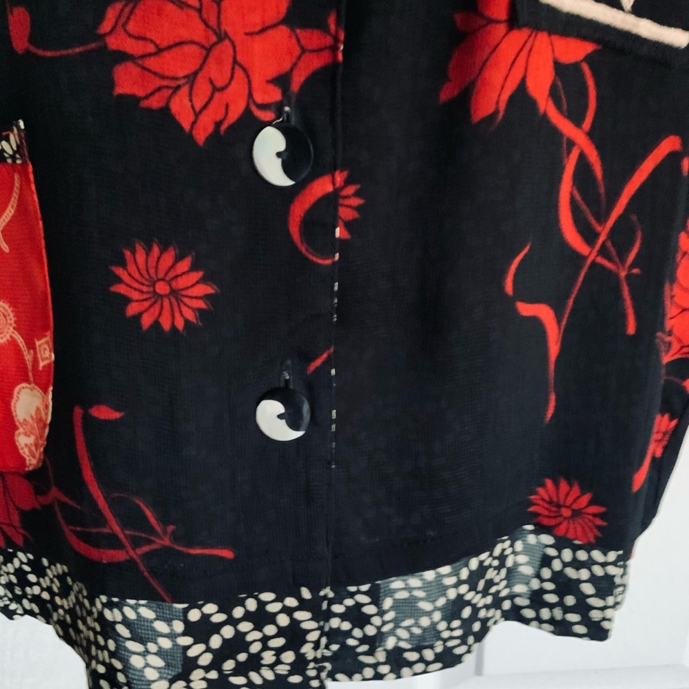 Vintage…CACHE..blouse - Picture 5 of 9